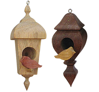 Product Image of Birdhouse Ornaments Pattern Set
