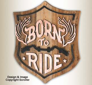 Product Image of Vintage Motorcycle Sign Pattern