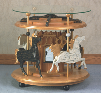 Product Image of Carousel Table Wood Plans