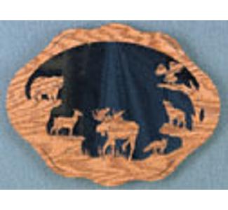 Product Image of North American Wildlife Mirror Project Pattern