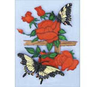 Product Image of Swallowtail Butterflies Scroll Saw Art Pattern