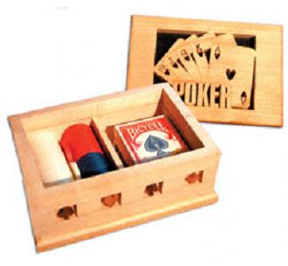 Poker Box Split Ring Box Project Pattern