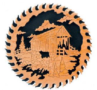 Product Image of Covered Bridge Circular Saw Blade Project Pattern