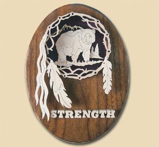 Strength/Bear Spirit Catcher Project Pattern