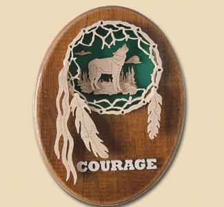 Courage/Wolf Spirit Catcher Project Pattern