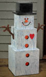 Product Image of Snowman Stack Woodcraft Pattern 
