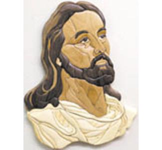 Product Image of Christ Intarsia Scroll Saw Pattern