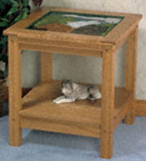 Spirited Wolf End Table Plans