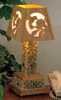 Wildlife Decorative Lamp Project Pattern