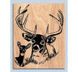 Product Image of Deer Portrait Scroll Saw Pattern 
