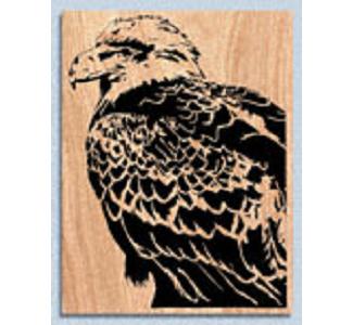 Product Image of Eagle Pose Scroll Saw Pattern 