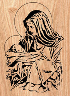Mary & The Christ Child Project Pattern