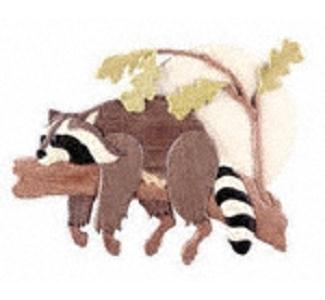 Product Image of Lazy Raccoon Intarsia Pattern