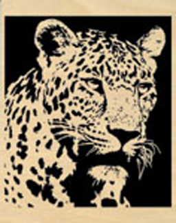 Gazing Leopard Project Pattern