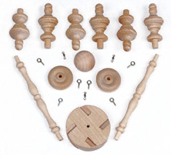 Wood Spinner Hardware Kit