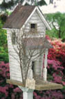 Product Image of Old Country Birdhouse Wood Plan