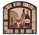 Wine Cork Wall Display Pattern