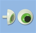 36mm Green 3D Plastic Eye