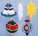 Large Christmas Ornaments Pattern 