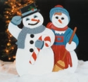 Snowman and Snowlady  Combo Patterns             