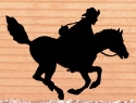 Pony Express Shadow Woodcraft Pattern