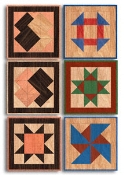 Small Quilt Squares Wood Pattern