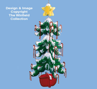 Product Image of Christmas Tree Mobile Woodcraft Pattern
