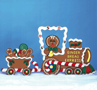 Product Image of Gingerbread Express Wood Pattern