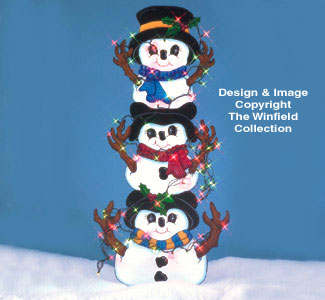 Product Image of Tangled Snowman Pattern  