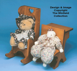 Bear & Doll Furniture Pattern Set #2