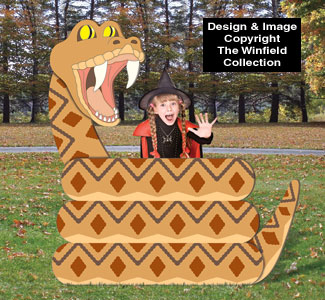 Product Image of Coiled Snake Photo Op Wood Plans