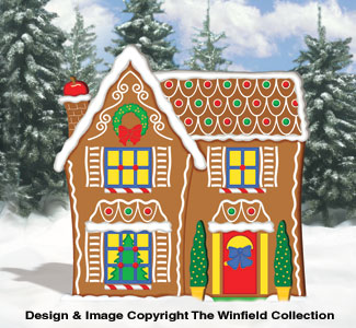 Product Image of Gingerbread House Woodcraft Pattern
