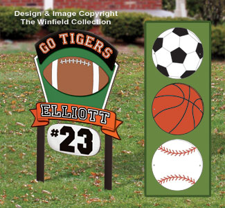 Product Image of Multi-Sport Personalized Sign Plan