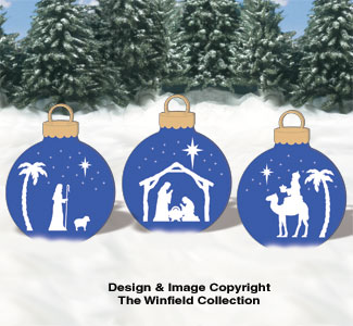 Product Image of Giant Ornaments 2 Woodcraft Pattern