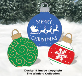 Product Image of Giant Ornaments 4 Woodcraft Pattern