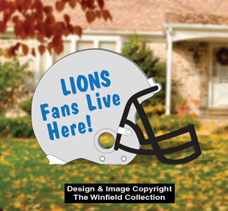 Product Image of Giant Football Helmet Sign Pattern