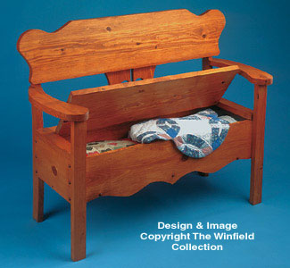 Product Image of Deacons Bench Wood Project Plan