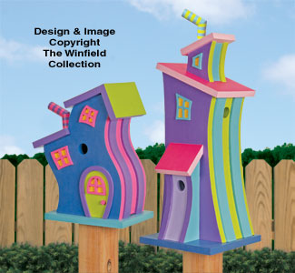 Product Image of Whimsical Birdhouses Pattern