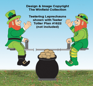 Product Image of Teetering Leprechauns Pattern