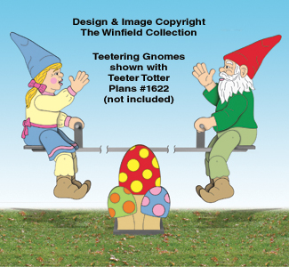 Teetering Gnomes Pattern