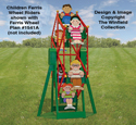 Children Ferris Wheel Riders Pattern