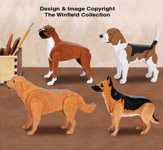 Product Image of Desk Dog Patterns Set