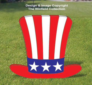 Product Image of Medium Uncle Sam Hat Pattern