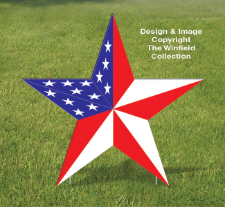 Product Image of Large Patriotic Star Pattern