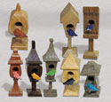 Mini Birdhouse Pattern Set