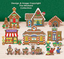 Tabletop Gingerbread Village #1 Pattern