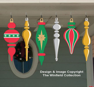 Product Image of Large Ornaments #3 Woodcraft Pattern