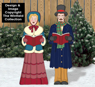 Product Image of Victorian Caroling Couple Pattern