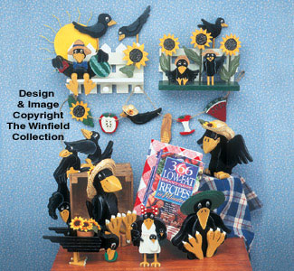 Crow Collection Woodcraft Pattern