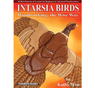 Product Image of INTARSIA BIRDS Book<br>Woodworking:  the Wise Way